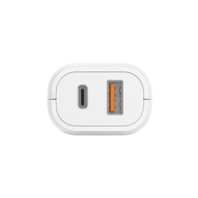 Budi AC339VATTW PD 20W wall charger with Type-C to C combo