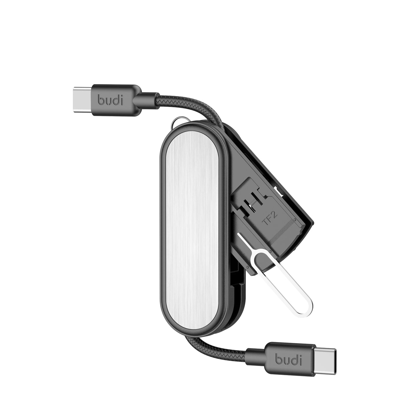 Budi CP586TT 16cm 65W Type-C to C Cable
