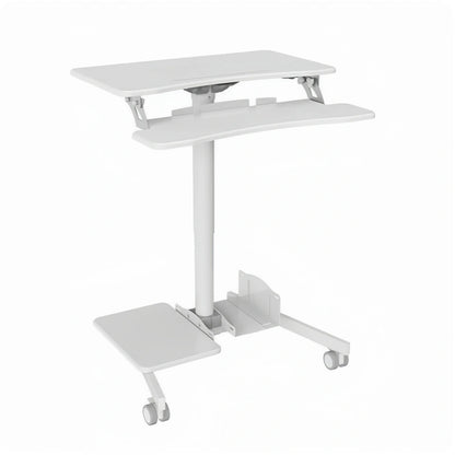 ONLINE Mobile WHEELY Sit Stand Desk Folding Work Station 710mm FDS108