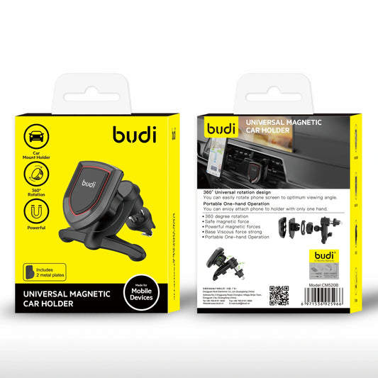 Budi CM520 MagFit Car Mount Holder