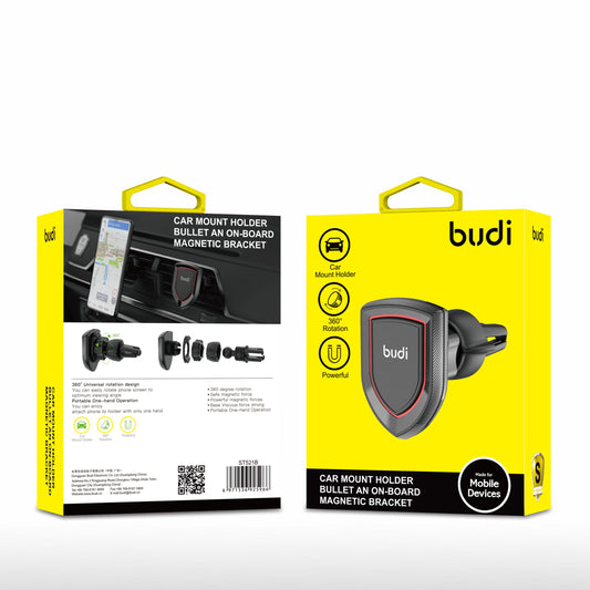 Budi CM521 MagFit Car Mount Holder