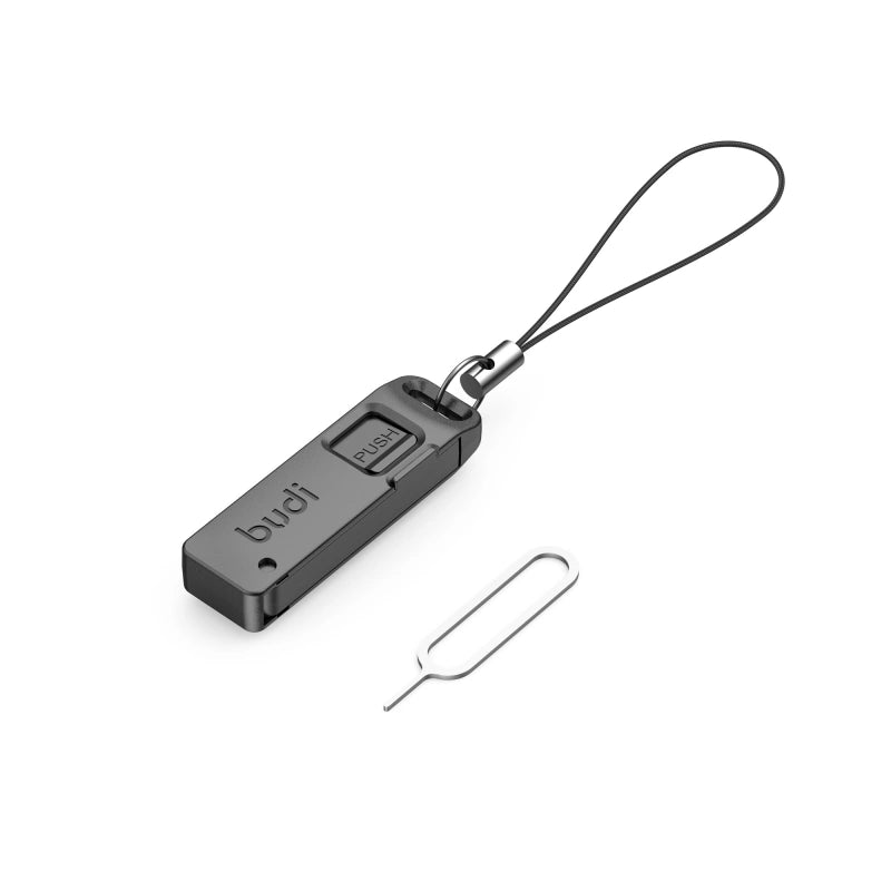 Budi Sim Card Ejection Pin SIM TF Card Storage Small Box CP577B