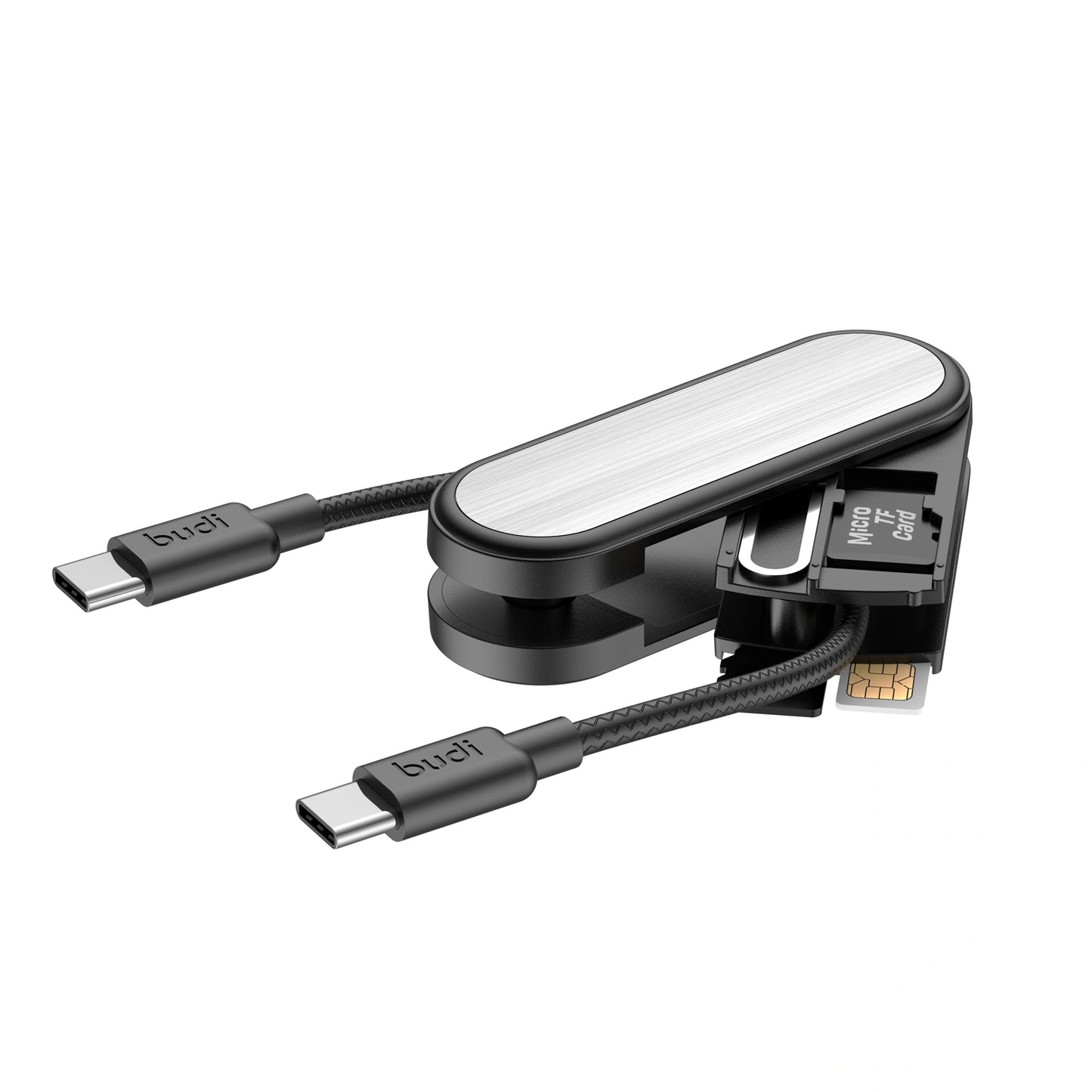 Budi CP586TT 16cm 65W Type-C to C Cable