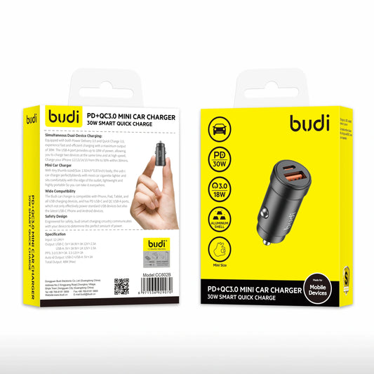 Budi CC633 PD Car Charger
