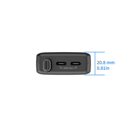 Budi CC605B PD 50W 3-Ports Fast Car Charger