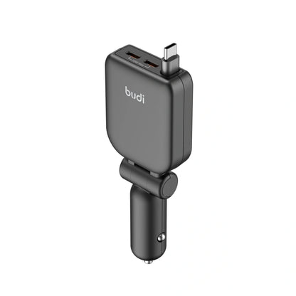 Budi CC605B PD 50W 3-Ports Fast Car Charger