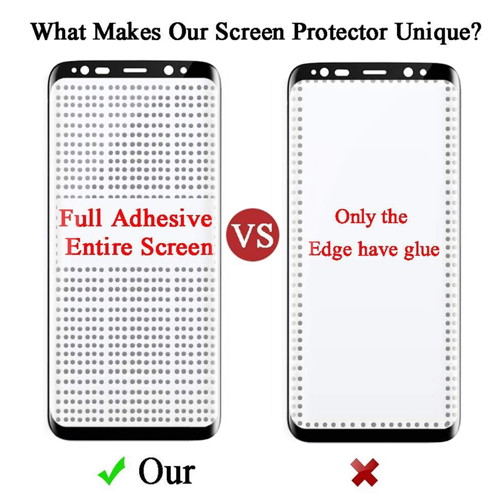 Full glue glass screen protector for Samsung s series