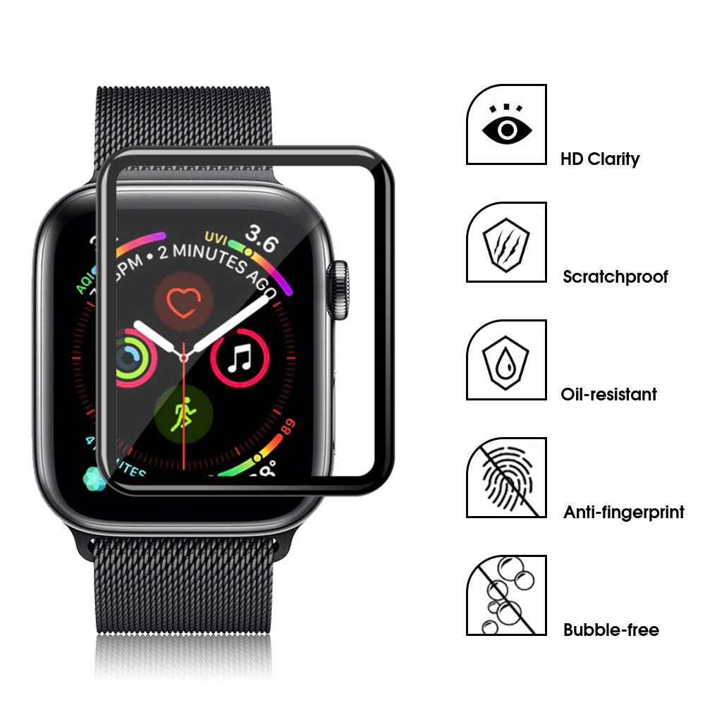 Full-Glue glass screen protector For Apple Watch