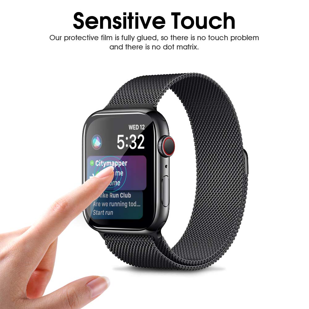 Full-Glue glass screen protector For Apple Watch