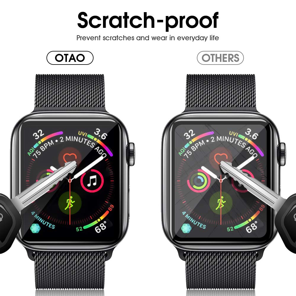Full-Glue glass screen protector For Apple Watch
