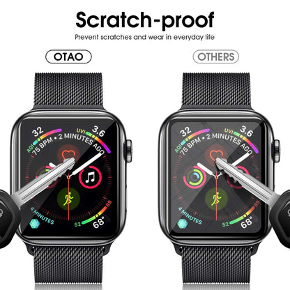 Full-Glue glass screen protector For Apple Watch