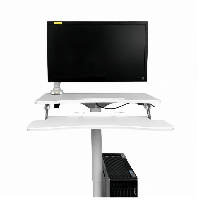 ONLINE Mobile WHEELY Sit Stand Desk Folding Work Station 710mm FDS108