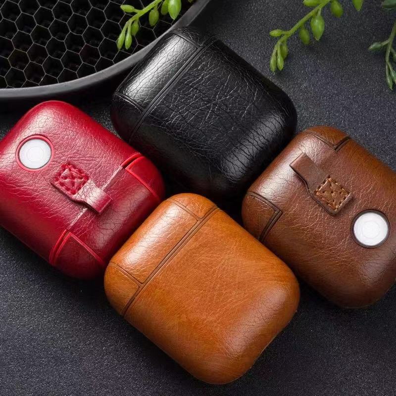 Leather AirPods Case for 1st/2nd Gen