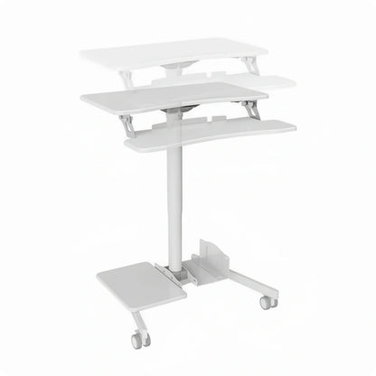 ONLINE Mobile WHEELY Sit Stand Desk Folding Work Station 710mm FDS108