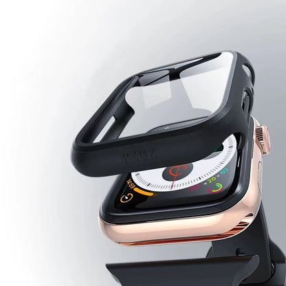 360 Case with glass screen protector For Apple Watch