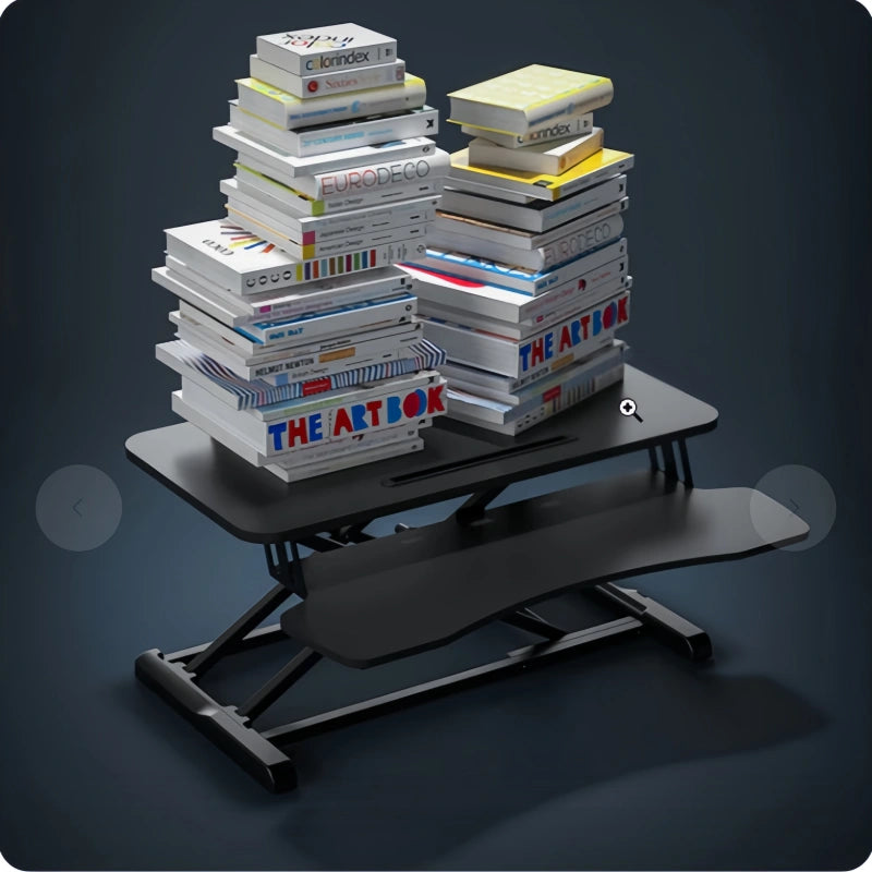 ONLINE Sit Stand Desk Adjustable Riser Ergonomic Work Station 720x400mm GSD66HC-28M