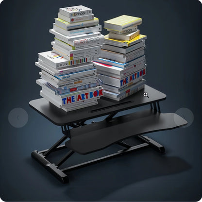 ONLINE Sit Stand Desk Adjustable Riser Ergonomic Work Station 720x400mm GSD66HC-28M