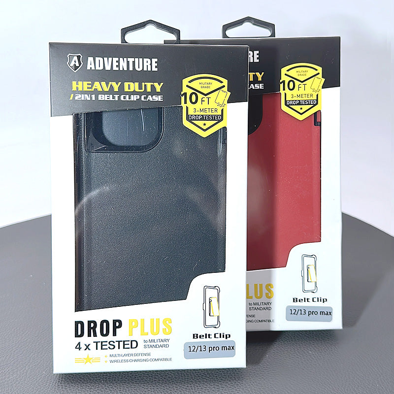 Case for Iphone 12/12 Pro 6.1 Adventure heavy duty 2 in 1 belt clip