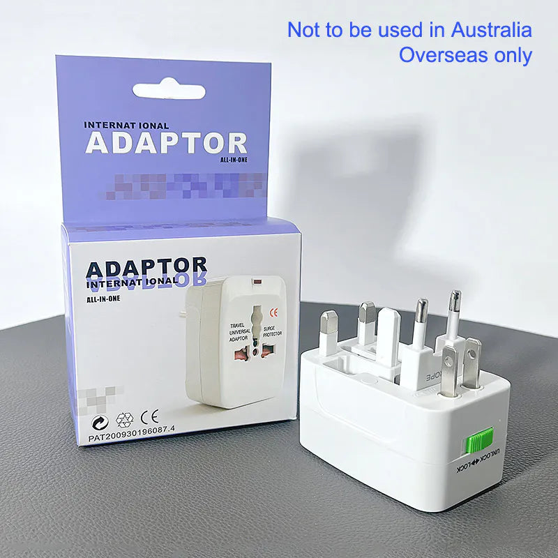 Universal All-in-One International Travel  Adapter 931 (Blue)