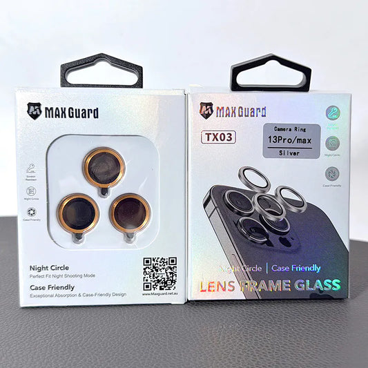Alloy glass lens film camera screen protector for iPhone TX03