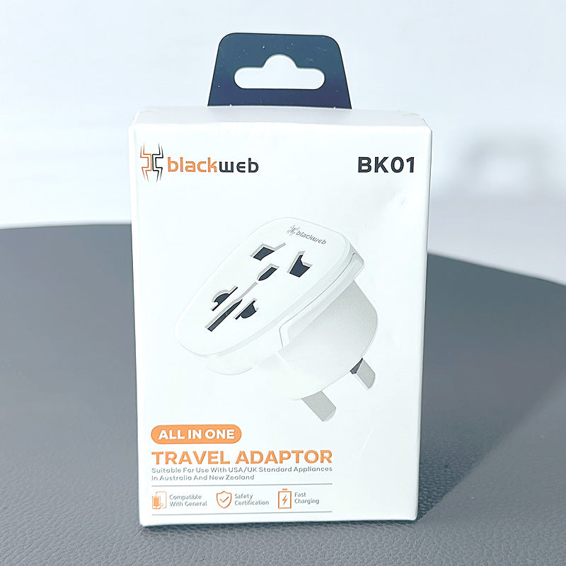 Blackweb/maxpower BK01/MBK01 All-in-One Travel Adapter