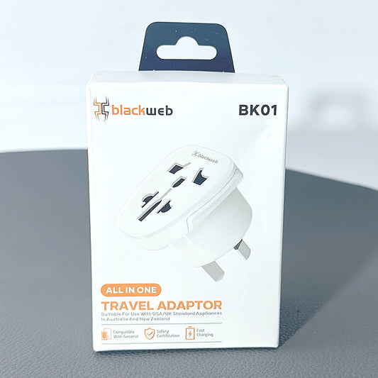 Blackweb/maxpower BK01/MBK01 All-in-One Travel Adapter