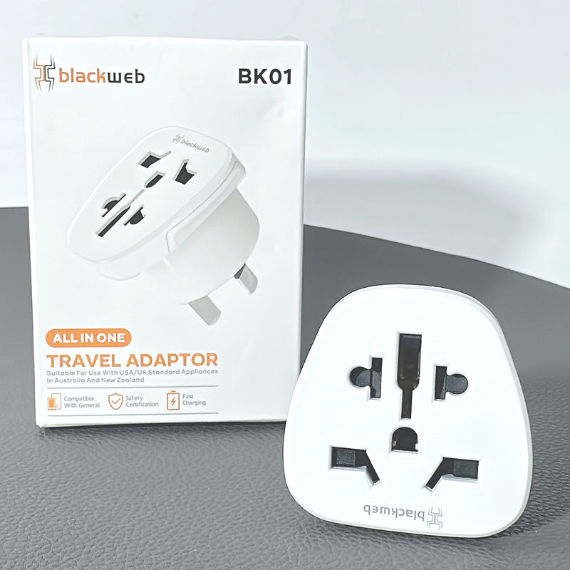 Blackweb/maxpower BK01/MBK01 All-in-One Travel Adapter