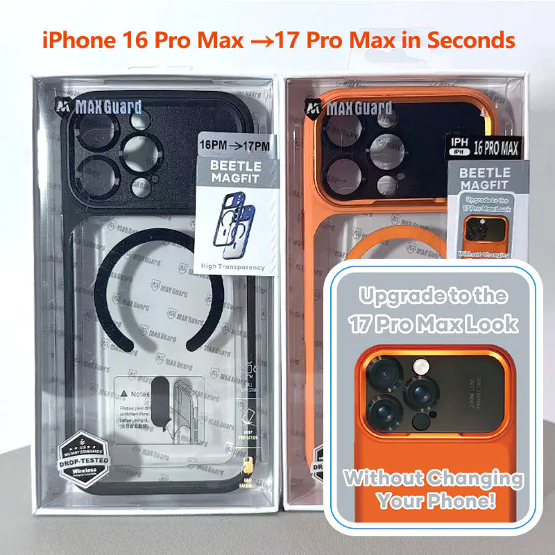 Case for iPhone 16 Pro max 6.9 Beetle MagFit Upgrade to the 17 Pro max Look