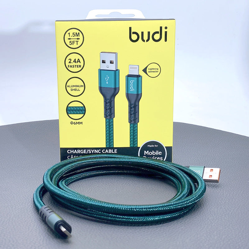Budi DC232L15L 1.5m USB-A to Lightning cable
