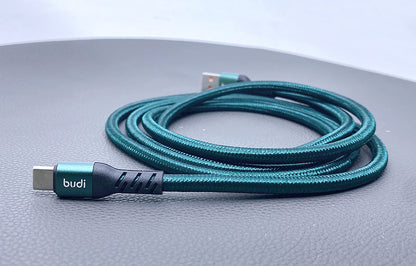 Budi DC232T15L 1.5m USB-A to C cable