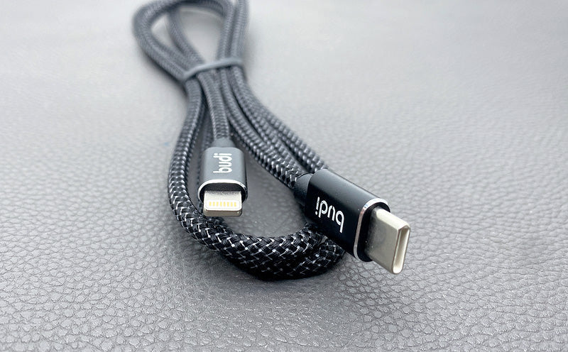Budi DC206TL10 1m 20W Type-C to Lightning cable