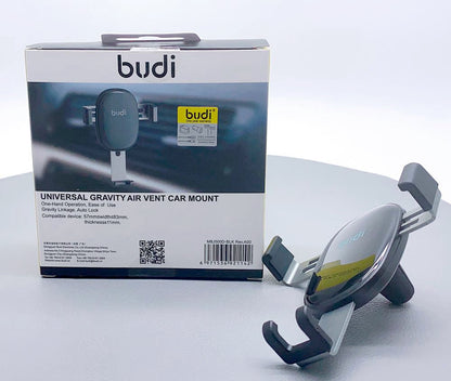 Budi CM500D gravity universal smart phone air vent car holder