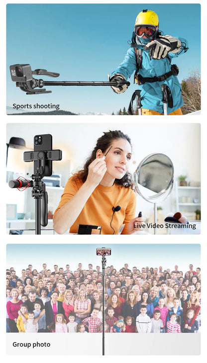 LONG  2m Stable Selfie Tripod C05
