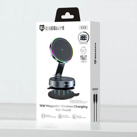 Maxguard C23 Magnetit Charging Car Holder