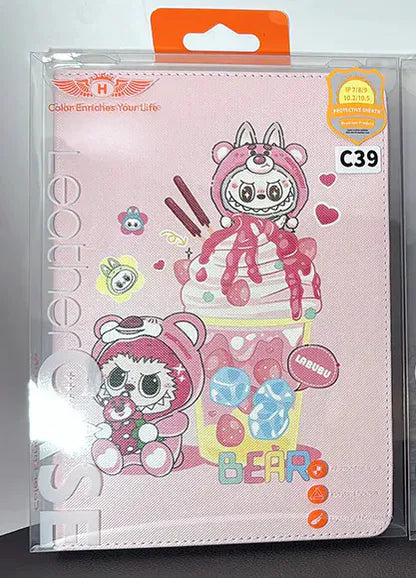Case for iPad 7th 10.2 A10 Fusion/8th 10.2 A12/9th 10.2 ‌A13/ Pro 10.5/ Air3 10.5 Shockproof Cartoon