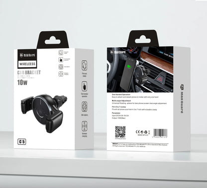 Maxguard C5 10W wireless car charger holder