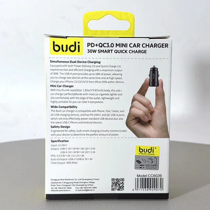 Budi CC602 PD Car Charger
