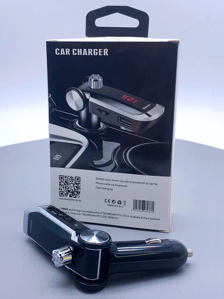 Maxguard CF2 Wireless Bluetooth 2 USB FM Transmitter