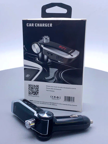 Maxguard CF2 Wireless Bluetooth 2 USB FM Transmitter