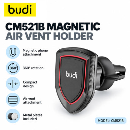 Budi CM521 MagFit Car Mount Holder