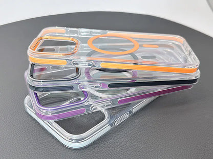 Case for Iphone 15 6.1 Maxguard Clearmag Shield MagFit