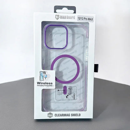Case for Iphone 15 Pro 6.1 Maxguard Clearmag Shield MagFit