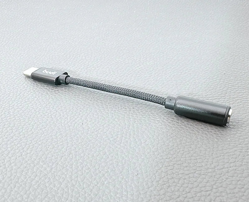 Budi DC105B USB-C to 3.5mm AUX Audio Adapter (11cm)
