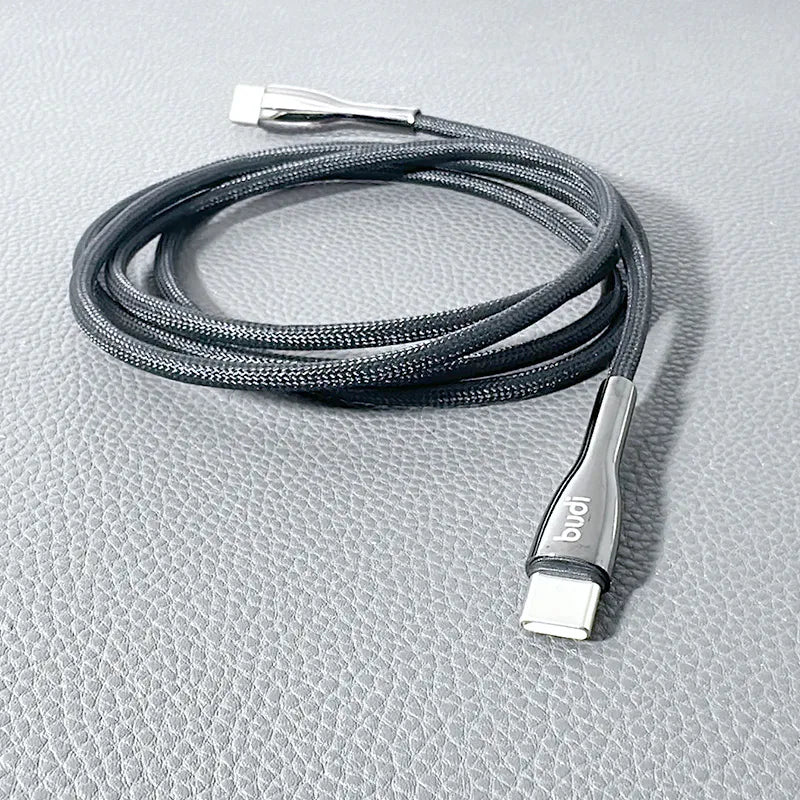 Budi DC129TT12B 1.2m 65W Type-C to C Cable