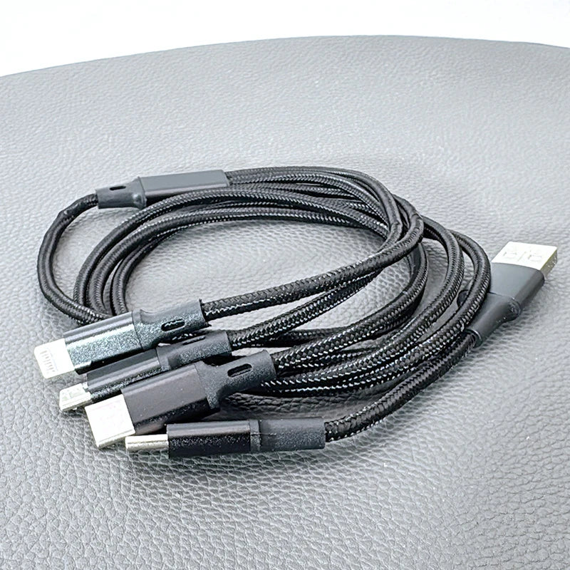 Budi DC203T512B  1.2m 6 in 1 cable