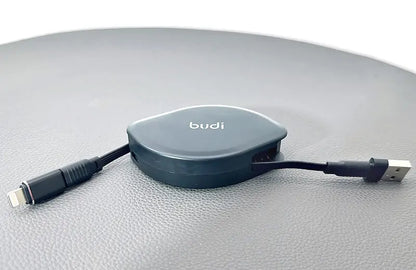 Budi DC535B 1m 4 in 1 65W/20W Type-C to Lightning Cable