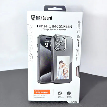 Case for Iphone 14 Pro 6.1 Maxguard DIY NFC Ink Screen