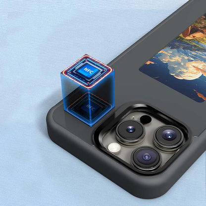 Case for Iphone 14 Pro max 6.7 Maxguard DIY NFC Ink Screen