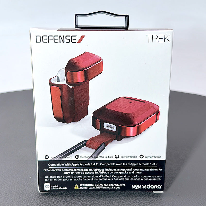 X-doria 1st/2nd Gen Defense Trek Case for Airpods