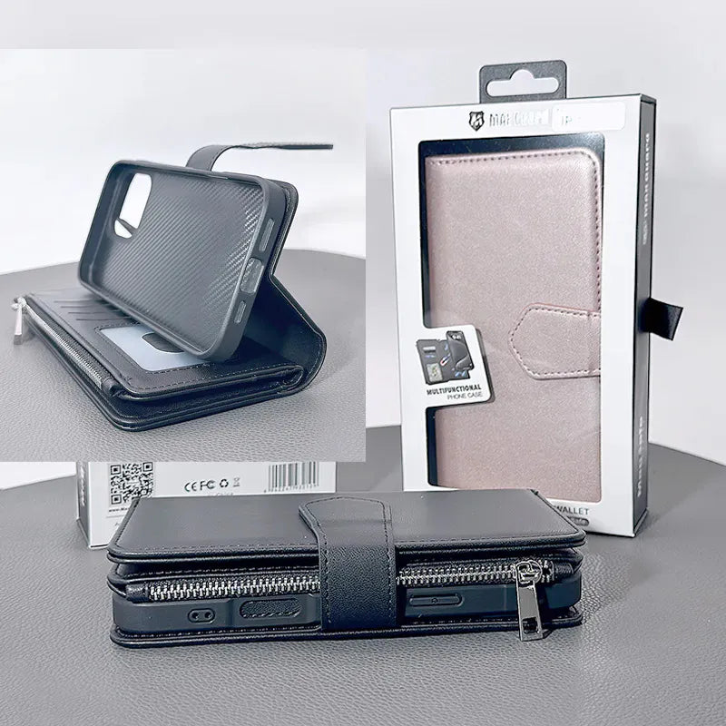 S26+ Plus Maxguard Detachable Magnetic Zipper Wallet Case